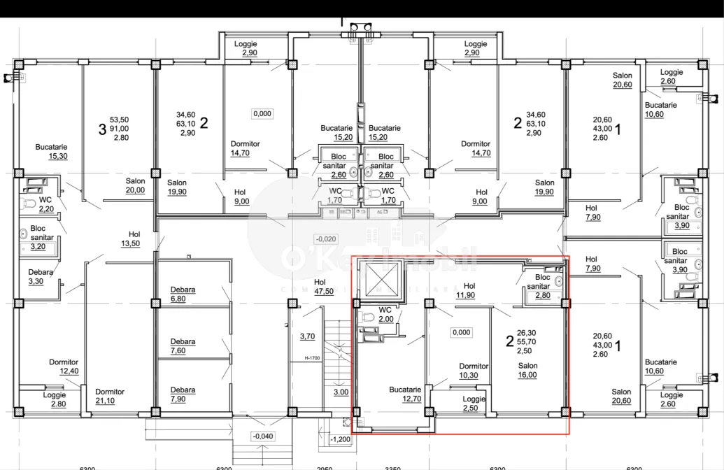 Квартира, КОЖУШНА