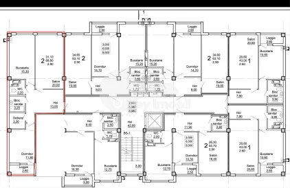 Apartament, COJUȘNA