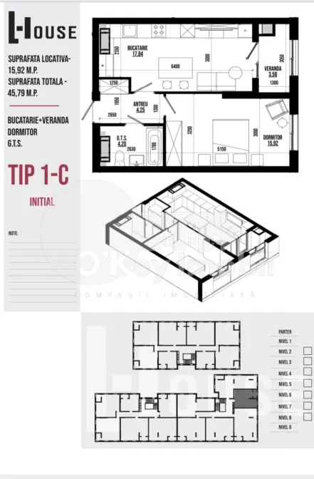 Apartament, STRĂȘENI