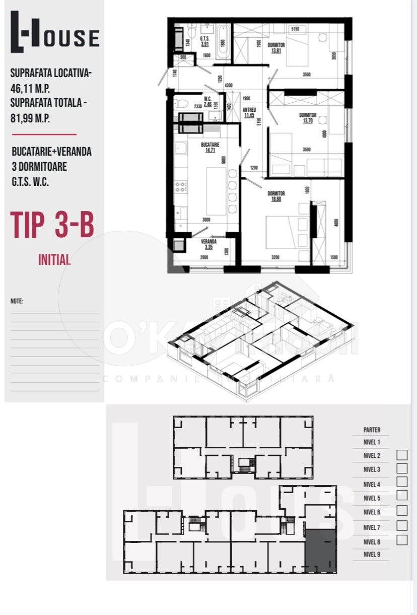 Apartament, STRĂȘENI