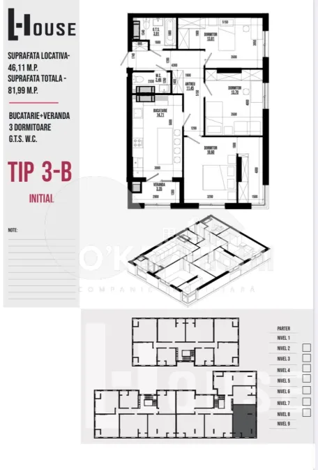 Apartament, STRĂȘENI