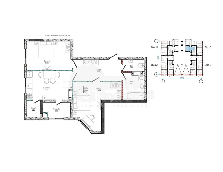 Apartament, STRĂȘENI