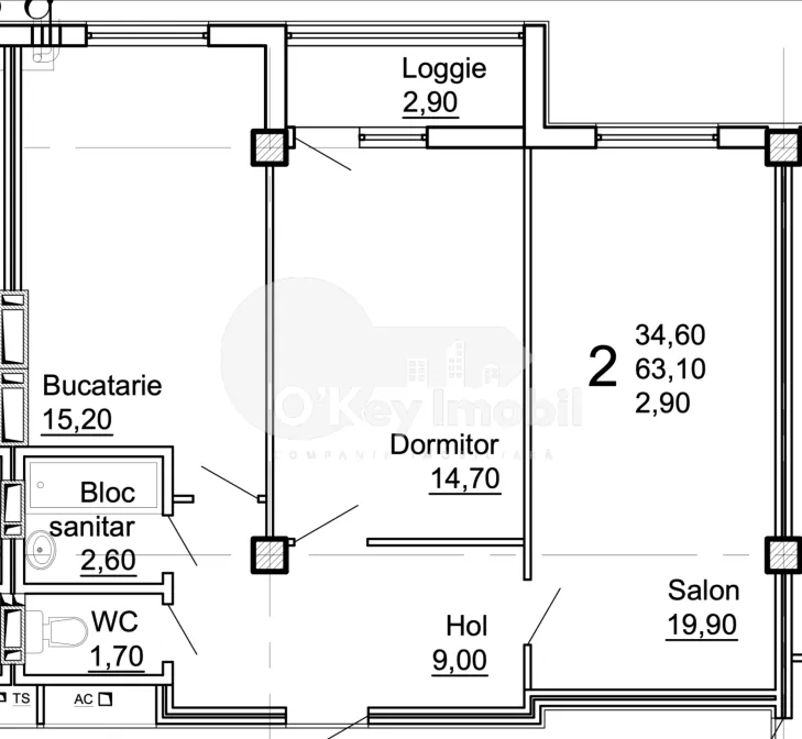 Apartament, COJUȘNA