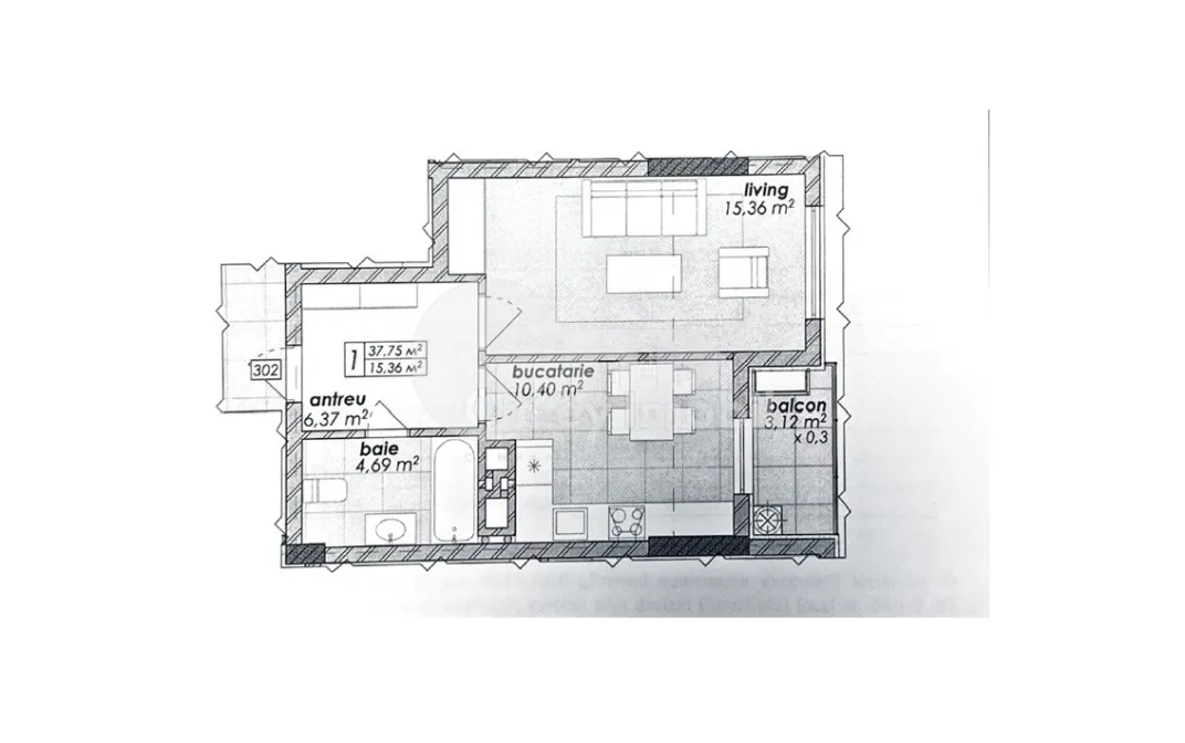 Квартира, Рышкановка, КАЛЯ ОРХЕЮЛУЙ