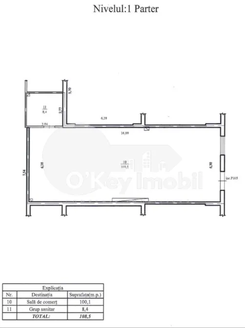 Spațiu comercial, STRĂȘENI