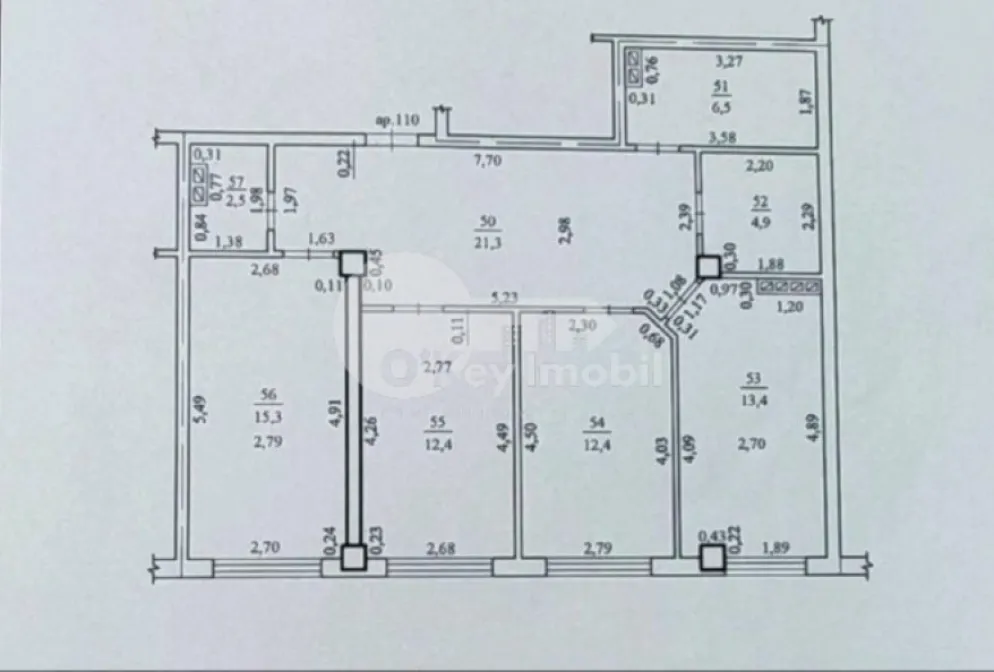 Apartament, Durlești, CARTUȘA