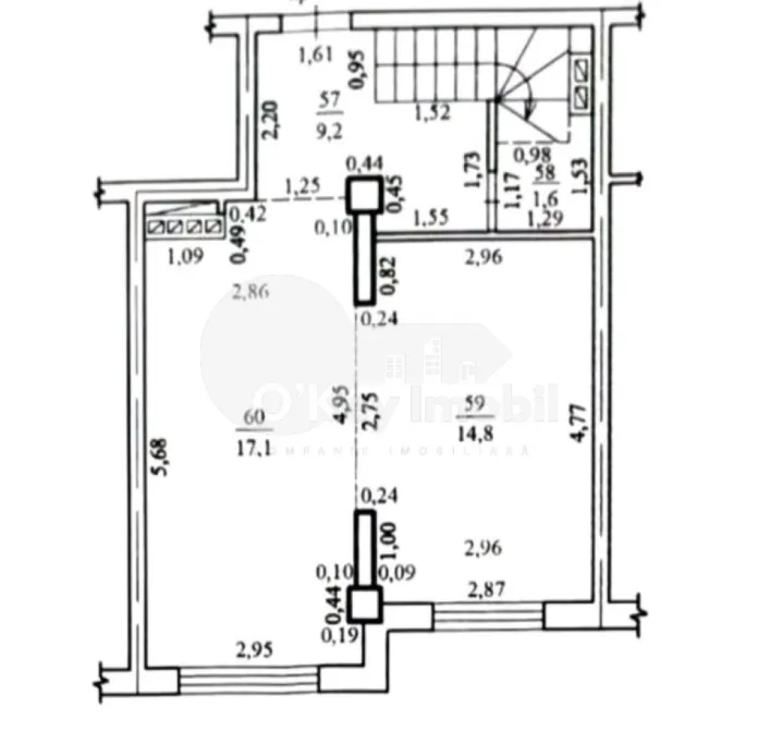 Penthouse, Durlești, CARTUȘA