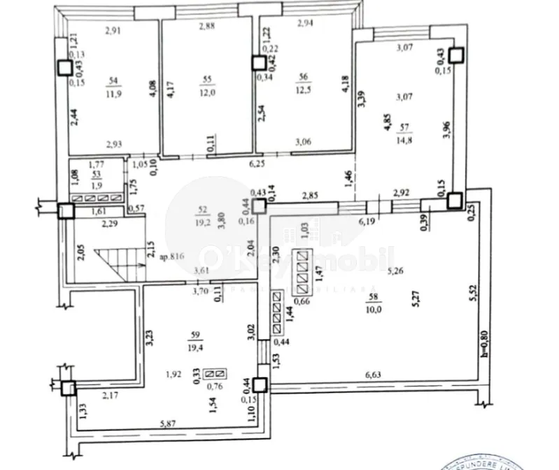 Penthouse, Durlești, CARTUȘA