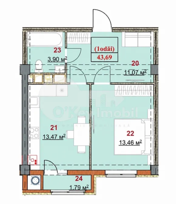 Apartament, Râșcani, CEUCARI