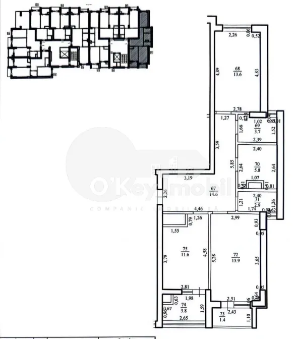 Apartament, Botanica, DACIA