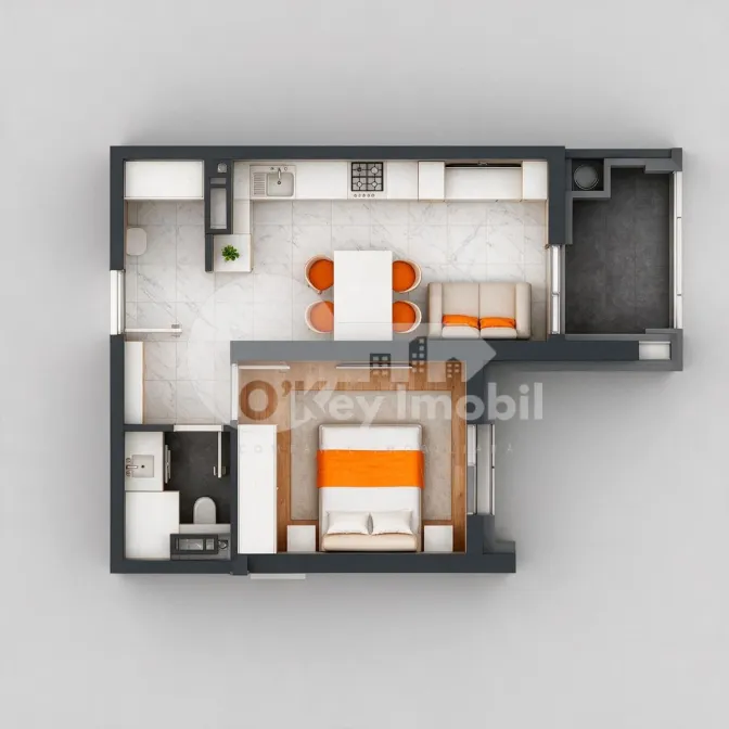 Apartament, Telecentru, STR. IALOVENI